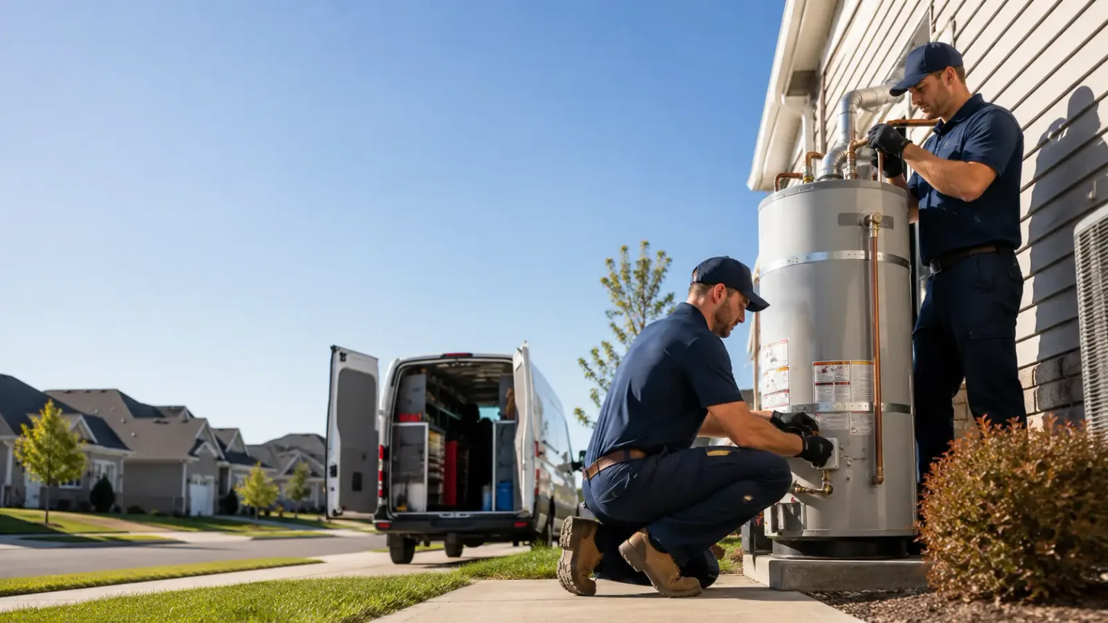 Water Heater Installation in Versailles, OH